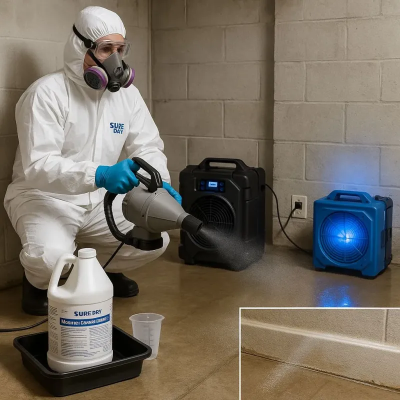 Sanitization and Odor Removal process in Chicago Heights, IL